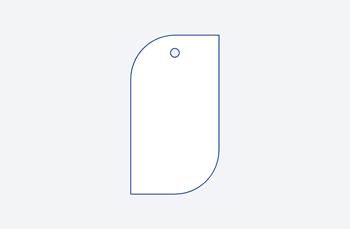 Hangtags Dieline A105