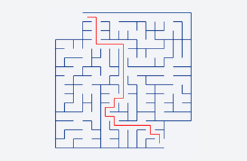 Maze Cut Out Puzzle