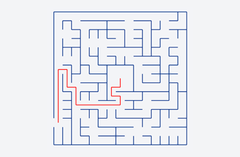 Maze Escape Rectangle Puzzle
