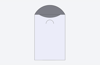 Oval Flap Envelope