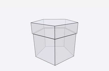 Polygonal Prism Box with Lid